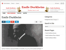 Tablet Screenshot of emiledurkheim.org